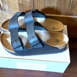 Birkenstock Papillio Platform Black Sandals